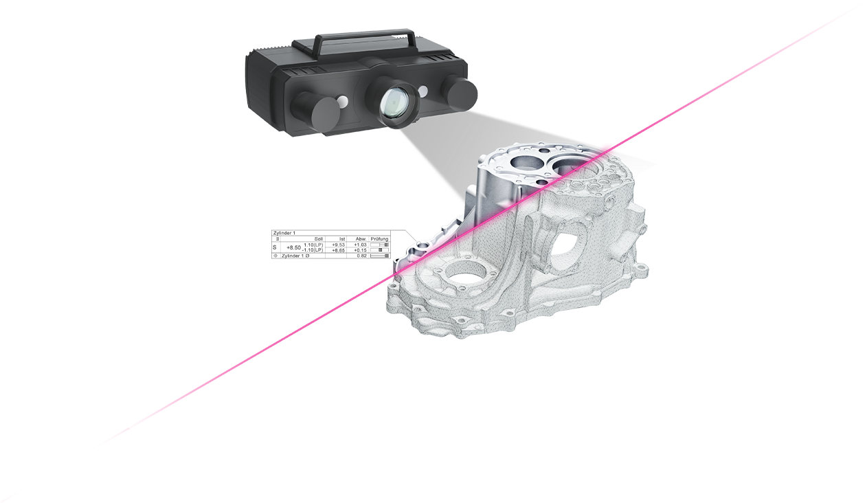 Coordinate measuring machines, optical and multi-sensor systems and measurement software for the automotive, aircraft, mechanical engineering, plastics and medical technology industries.